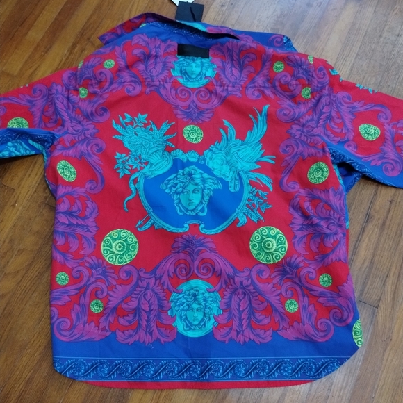 Versace "Trend" Men's button up patterned shirt - Picture 2 of 4